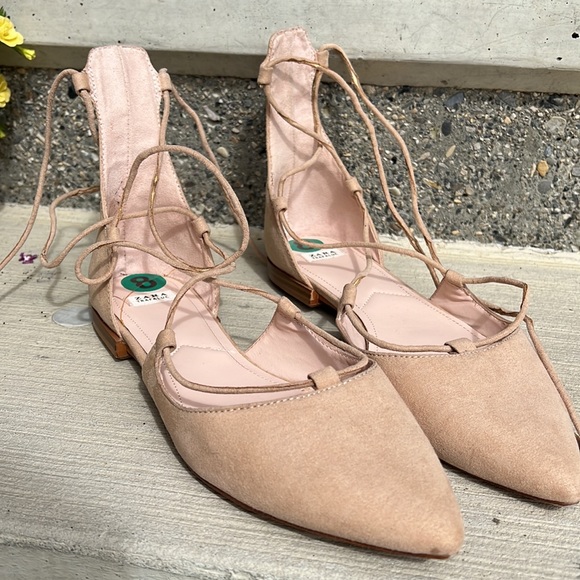 Brand New Never Worn Zara Ballet Slippers - Picture 2 of 5